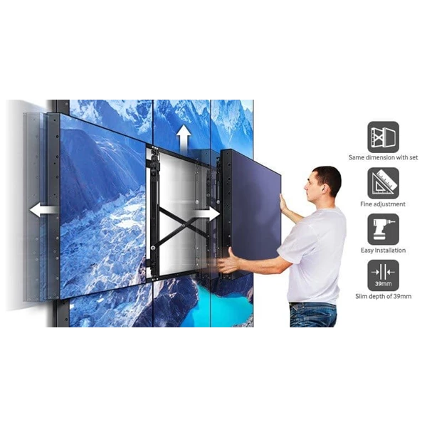 Videowall LED Display Samsung 153 Inch Matrix 3x2 Packaced
